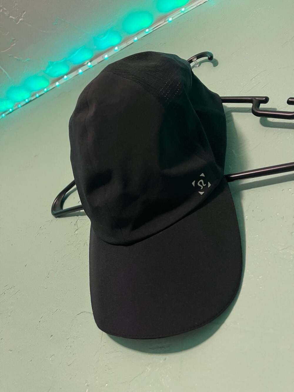 Lululemon Fast And Free Hat OS Black Running Cap
